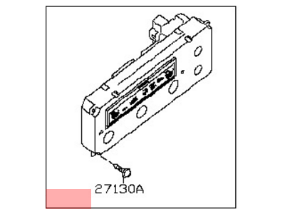 Nissan 27500-ZL00A Control Assembly