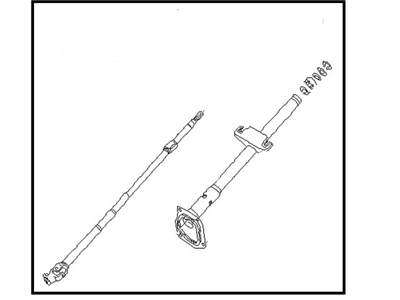 Nissan 48805-92G14 Column Assembly-Steering Impact Absorbing