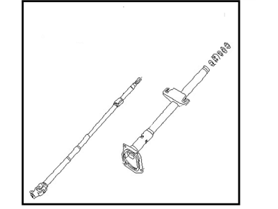 Nissan 48805-07G04 Column Steer