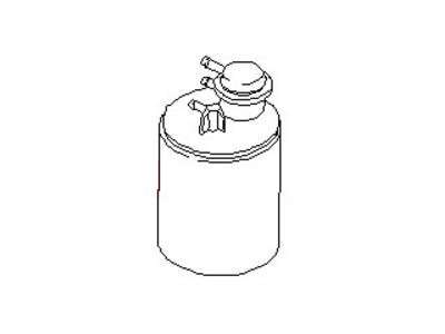 Infiniti 14950-40U00 CANISTER Assembly-EVAPORATION