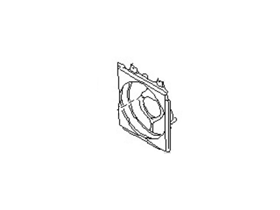 Nissan 92123-51C25 Shroud-Condenser