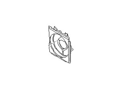 Nissan 92123-51Y25 SHROUD CONDENSOR