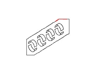 Nissan 12150-4BB2A Bearing Set-Connecting Rod