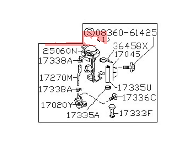 Nissan 17050-01G04 Fuel Pump