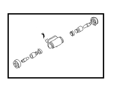 Nissan 44100-08W11 Wheel Cylinder