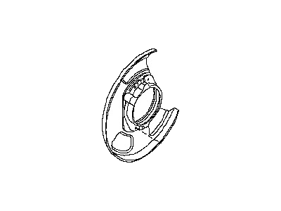 Nissan 41151-4ND0A Baffle Plate