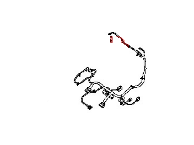 Infiniti 87069-3JA8B Harness-Sub, Front Seat