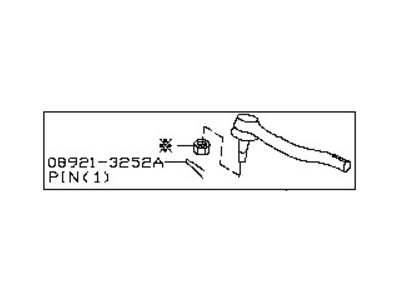 Nissan D8520-1AA0A Socket Kit-Tie Rod, Outer