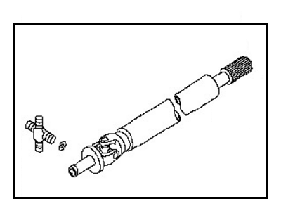 Nissan 37300-ZL60A Shaft Rear PROPELLER