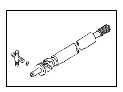 Nissan 37300-ZP91A Shaft Assembly-Rear PROPELLER