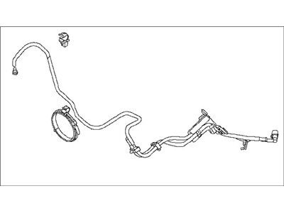 Nissan 16446-EZ40A Hose Assy-Fuel