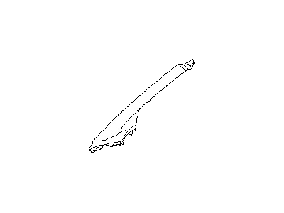Nissan 76911-1JA0A GARNISH Assembly-Front Pillar, RH