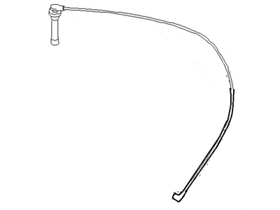 Nissan 22452-53A00 Cable Assembly-HIGHTENSION No 2