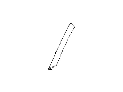 Nissan 76837-1EA0A Finisher-Front Pillar LH