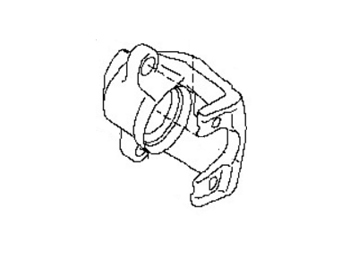 Infiniti 44001-7S000 CALIPER Assembly-Rear RH, W/O Pads Or SHIMS