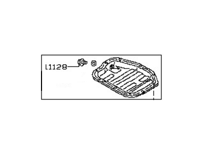 Infiniti 11110-3KY1B Oil Pan Assembly