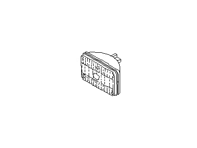 Nissan 26015-15E10 Headlamp Unit