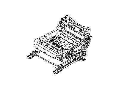 Nissan 87450-1AA0A Adjuster Assy-Front Seat, LH