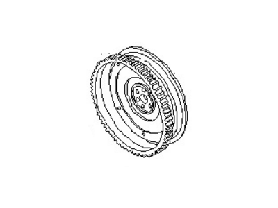 Nissan 12310-Y7056 FLYWHEEL Assembly