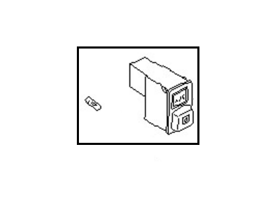 Nissan 27670-86G00 Switch Assy-Air Conditioner
