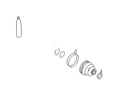 Infiniti 39741-04F25 REPRKT Seal