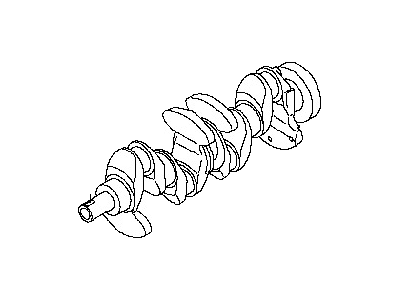 Nissan 12200-9BF0A CRANKSHAFT Assembly