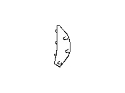 Nissan 68498-1HK0A Mask-Instrument, RH
