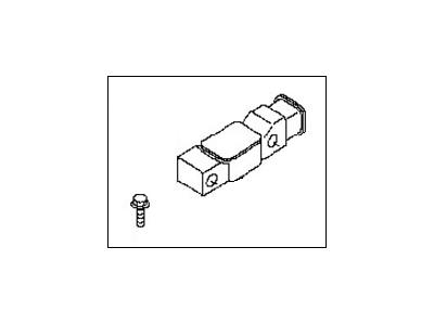 Nissan 98830-9CL9A Sensor Assy-Side Air Bag, RH