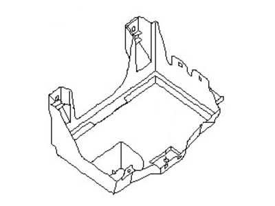 Nissan 64860-96E00 Bracket-Battery