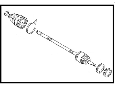 Nissan 39210-0B015 Joint Assy-Outer