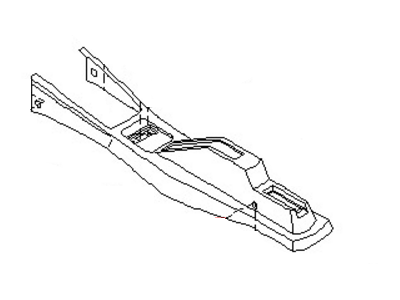 Nissan 96910-65Y60 Console Box-Floor