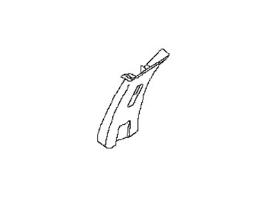 Nissan 76913-EA500 Garnish-Lock Pillar, Upper RH
