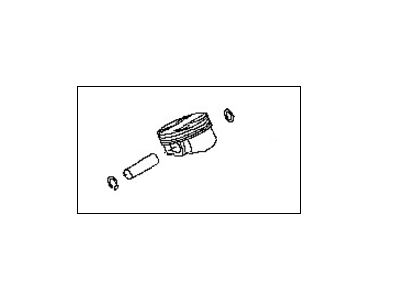 Infiniti A2010-EY02C Piston, W/PIN