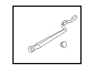 Nissan 28780-2W100 Rear Window Wiper Arm Assembly
