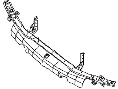 Nissan 62290-ZQ00A Retainer-Front Bumper, Upper
