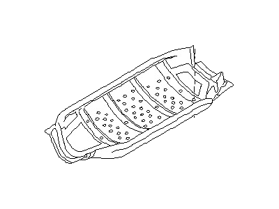 Nissan 20852-85E00 Shelter-Converter Lower