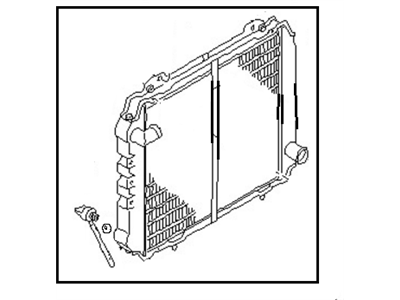 Nissan 21460-17C60 Radiator Assy