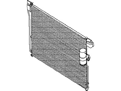 Nissan 92100-ZS20A Condenser & Liquid Tank Assy