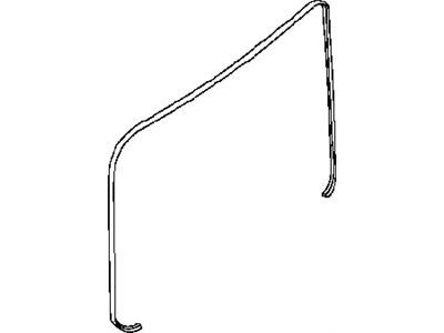 Nissan 90832-7S000 Weatherstrip-Back Door Opening