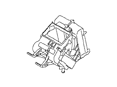 Nissan 27410-7B025 EVAPORATOR Kit Rear