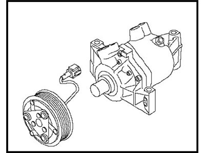 Nissan 92600-1KC1C Compressor-Air Conditioner