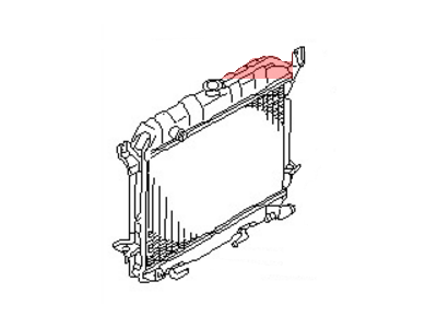 Nissan 21460-36A01 Radiator Assy