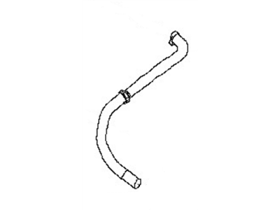 Nissan 21501-9NB0A Hose-Radiator, Upper