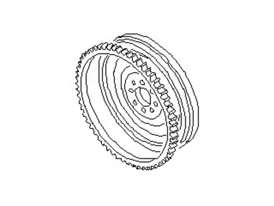 Nissan 12310-62J03 FLYWHEEL Assembly
