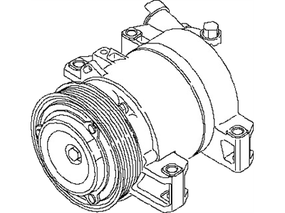 Infiniti 92600-1CB0B Compressor-Cooler