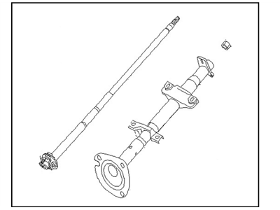 Nissan 48805-3S500 Column Assy-Steering