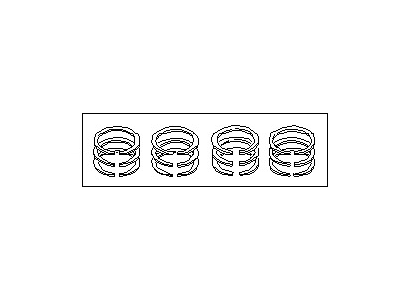 Nissan 12033-9E000 Ring Set-Piston