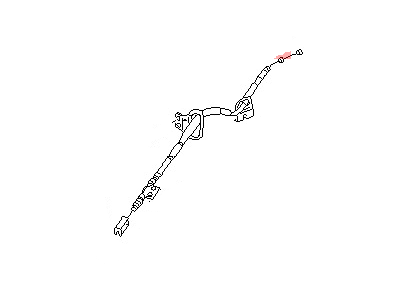 Nissan 36530-46G11 Cable Assy-Brake, Rear RH