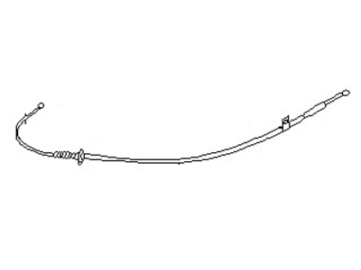 Nissan 36531-8B000 Rear P-Brake Cable Assembly LH