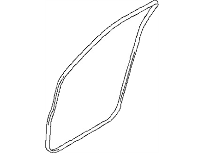 Nissan 76921-1KA1B Welt-Body Side, Front RH